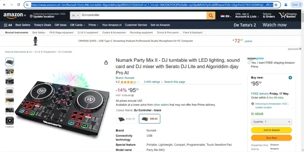 Amazon share product step 1 1