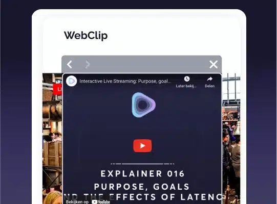 WebClip product