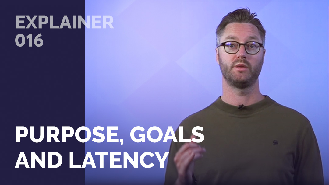 Explainer video 016: Interactive livestreaming - purpose, goals and the effects of latency