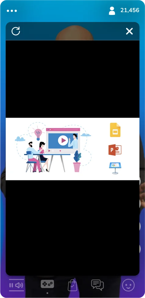 MOB iFrame presentation
