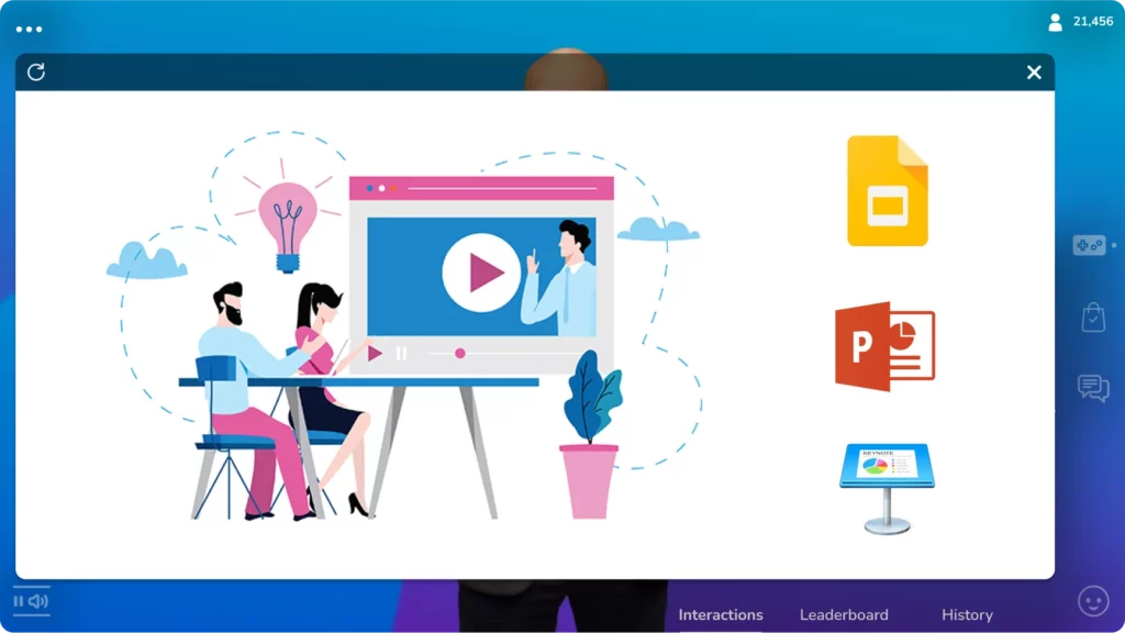 PC iFrame presentation