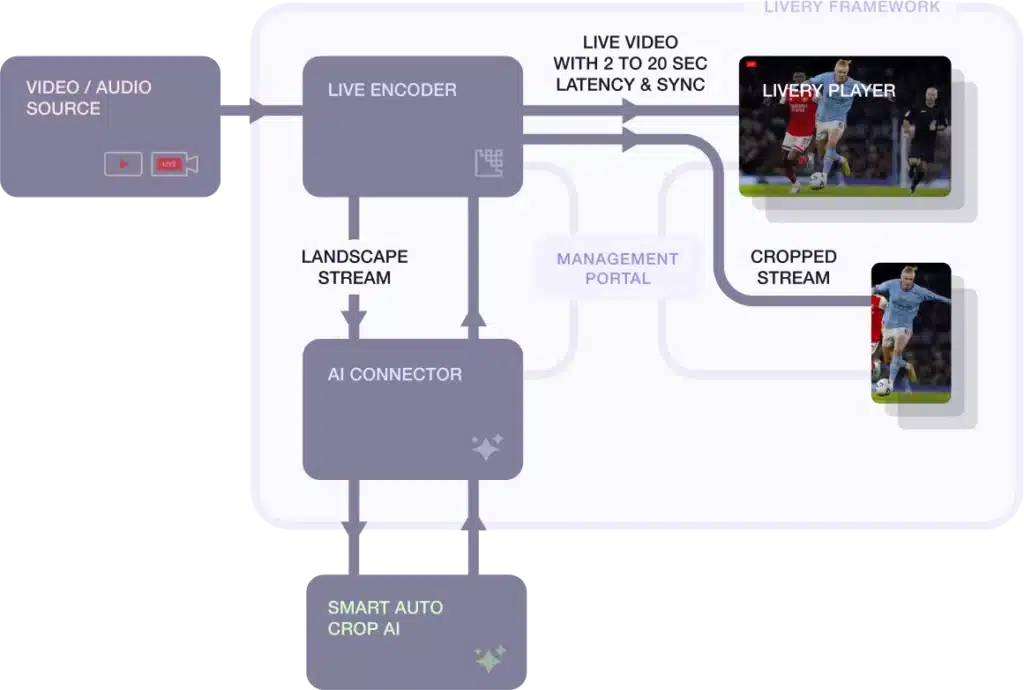 Smart cropping framework