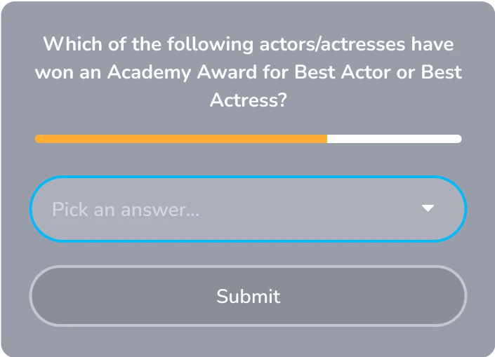 Step 1 - the question